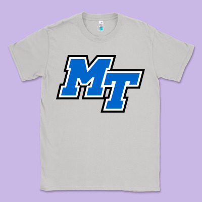 Middle Tennessee Mt Logomark Classic Tee Designed By Artisfamous