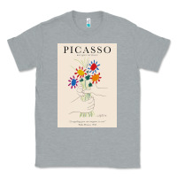 Heather Grey pablo picasso   bouquet of peace Classic Tee - artisFamous