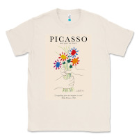 Natural pablo picasso   bouquet of peace Classic Tee - artisFamous