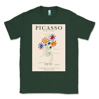 Sports Green pablo picasso   bouquet of peace Classic Tee - artisFamous