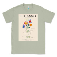 Matcha pablo picasso   bouquet of peace Classic Tee - artisFamous