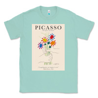 Seafoam pablo picasso   bouquet of peace Classic Tee - artisFamous
