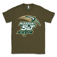 Army Green missouri s&t miners Classic Tee - artisFamous
