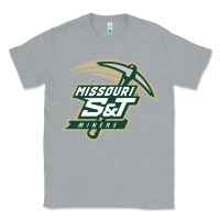 Heather Grey missouri s&t miners Classic Tee - artisFamous