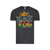 Vintage Black black king Vintage Tee - SublimationCraftShop