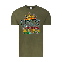 Vintage Olive black king Vintage Tee - SublimationCraftShop