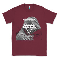Burgundy head down Classic Tee - artisFamous