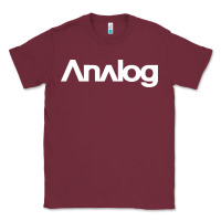 Burgundy analog Classic Tee - artisFamous