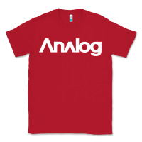 Red analog Classic Tee - artisFamous