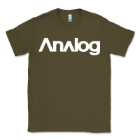 Army Green analog Classic Tee - artisFamous