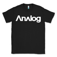 Black analog Classic Tee - artisFamous