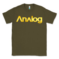 Army Green analog Classic Tee - artisFamous