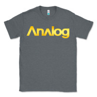 Charcoal Heather analog Classic Tee - artisFamous