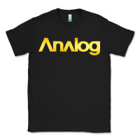 Black analog Classic Tee - artisFamous