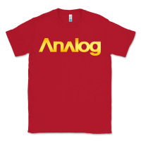 Red analog Classic Tee - artisFamous