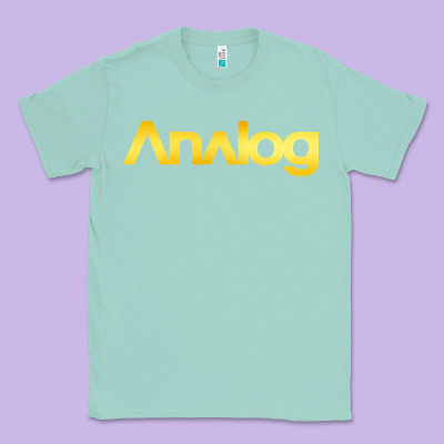 Analog Classic Tee Designed By Artisfamous