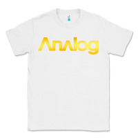 White analog Classic Tee - artisFamous