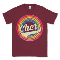 Burgundy cher Classic Tee - artisFamous