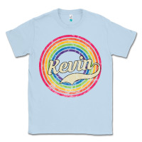 Dusty Blue kevin Classic Tee - artisFamous