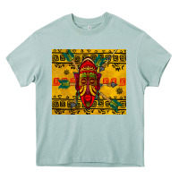 Arona african mask tumbler Heavy Core Tee - BundleAndBundleShop