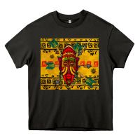 Asphalt african mask tumbler Heavy Core Tee - BundleAndBundleShop