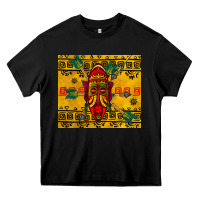 Black african mask tumbler Heavy Core Tee - BundleAndBundleShop