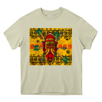Mossy african mask tumbler Heavy Core Tee - BundleAndBundleShop
