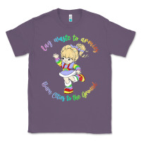 Lavender rainbow brite badass   rainbow brite Classic Tee - artisFamous
