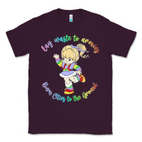 Plum rainbow brite badass   rainbow brite Classic Tee - artisFamous
