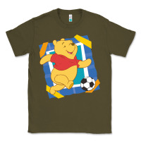 Army Green winnie the pooh Classic Tee - artisFamous