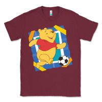 Burgundy winnie the pooh Classic Tee - artisFamous