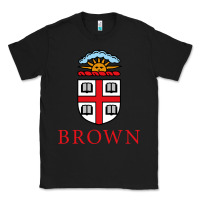 Black brown university Classic Tee - artisFamous
