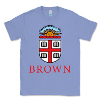 Colony Blue brown university Classic Tee - artisFamous