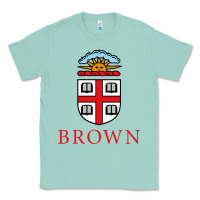 Seafoam brown university Classic Tee - artisFamous