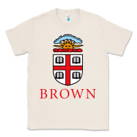 Natural brown university Classic Tee - artisFamous