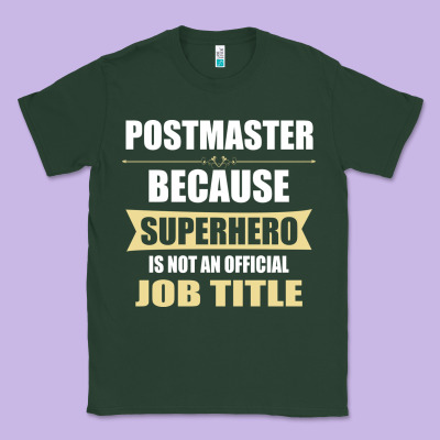Gift For Superhero Postmaster Classic Tee Designed By Artisfamous