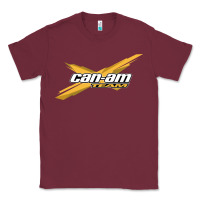 Burgundy can am team Classic Tee - artisFamous