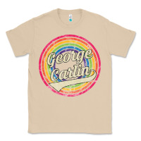 Mushroom george carlin   retro rainbow faded style Classic Tee - artisFamous