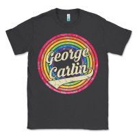 Smoke george carlin   retro rainbow faded style Classic Tee - artisFamous