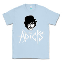 Dusty Blue the adicts Classic Tee - artisFamous