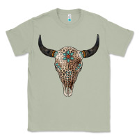 Matcha Leopard Bull Skull Classic Tee - Jasminsmagicworld