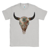 Moon Dust Leopard Bull Skull Classic Tee - Jasminsmagicworld