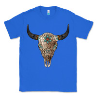 True Royal Leopard Bull Skull Classic Tee - Jasminsmagicworld