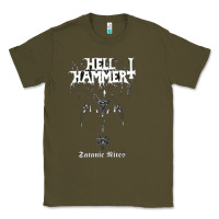 Army Green hell hammer Classic Tee - artisFamous