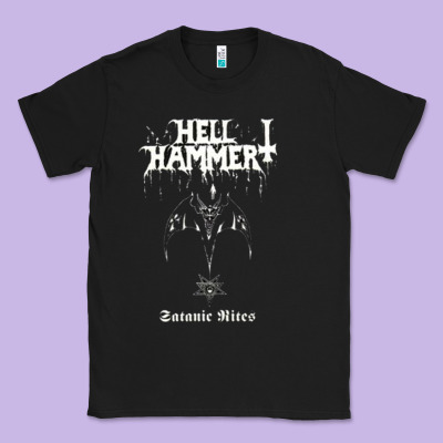 Hell Hammer Classic Tee Designed By Artisfamous
