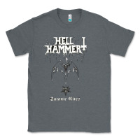 Charcoal Heather hell hammer Classic Tee - artisFamous