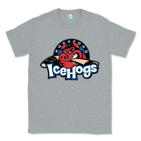 Heather Grey The Icehogs, Rockford Classic Tee - artisFamous