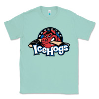 Seafoam The Icehogs, Rockford Classic Tee - artisFamous