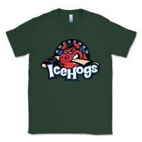 Sports Green The Icehogs, Rockford Classic Tee - artisFamous