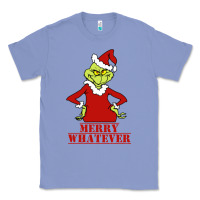 Colony Blue Merry Whatever Grinch Classic Tee - artisFamous